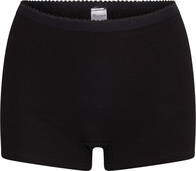 Beeren 2-Pck Softly Pantyshort zwart maat XL