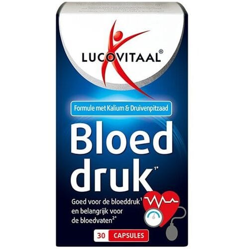 Lucovitaal Bloeddruk Capsules Supplement - 30 capsules