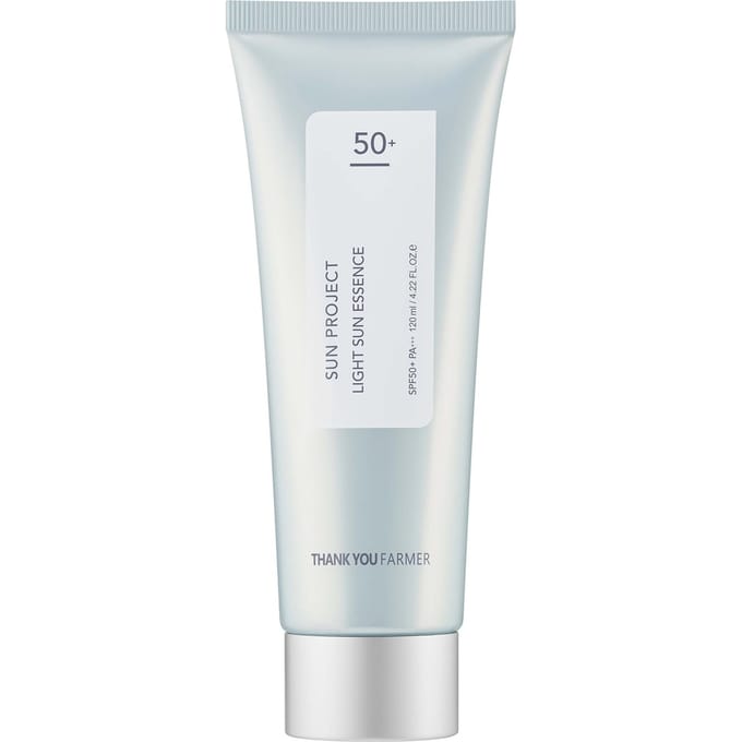 [Promotie] THANK YOU FARMER - Sun Project Light Sun Essence SPF50+ PA+++ - 120ml