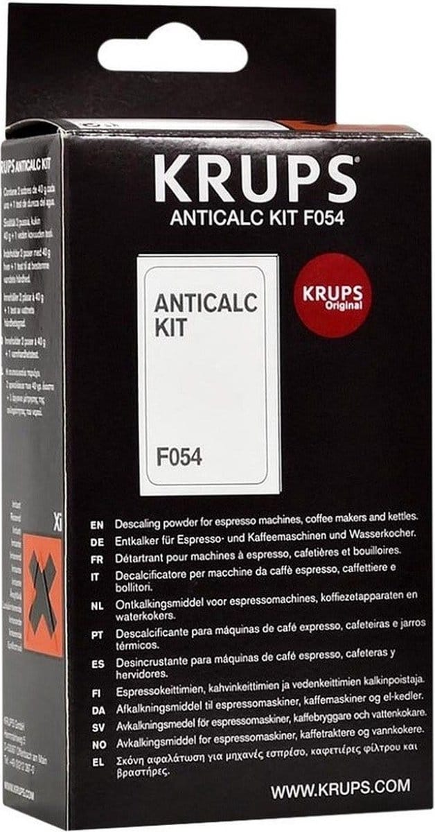 5x Krups Ontkalkingsset F054
