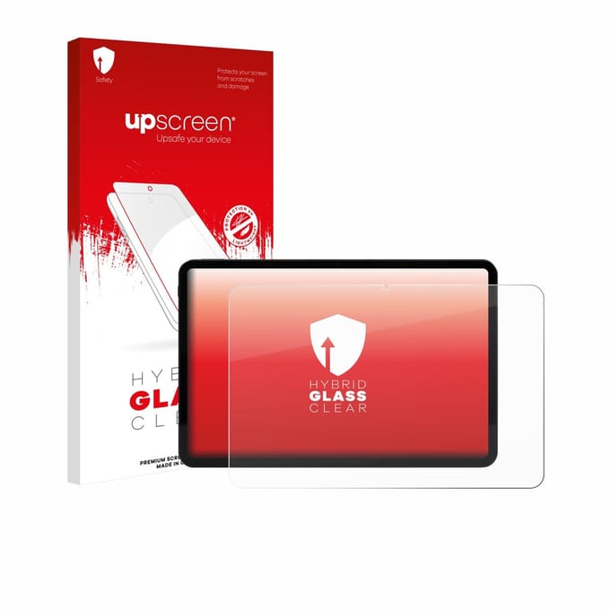 upscreen - Screenprotector voor Volla Tablet 12.3" - Folie Beschermfolie Beschermglas transparant