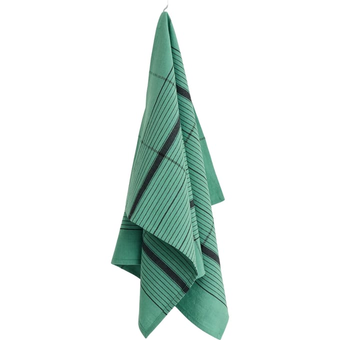 HAY Theedoek Linear - green