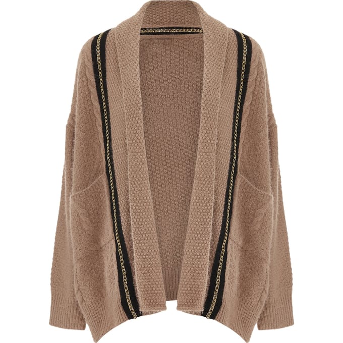 Faina Vest Dames donkerroze