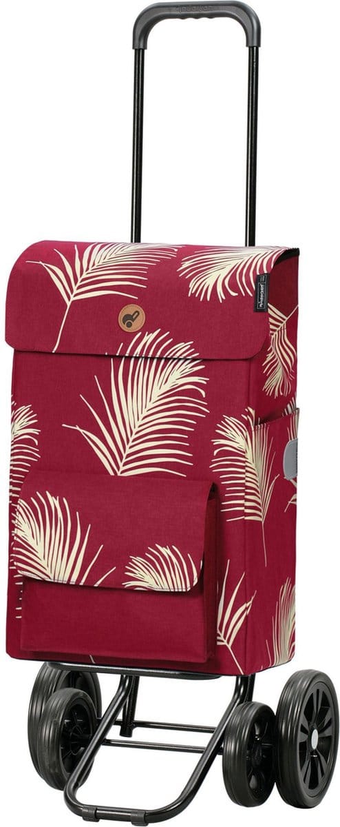 Andersen Shopper Quattro Shopper Signe Winkelwagen 59 cm - 51 L - rot