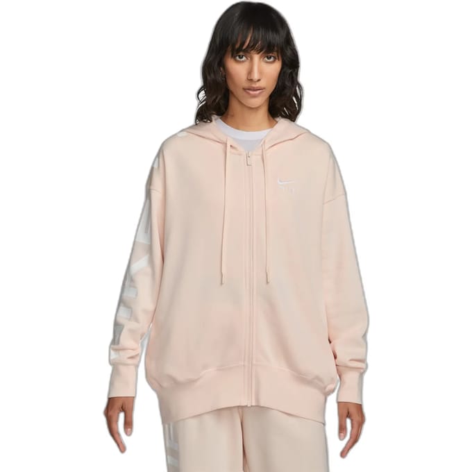 Capuchon met oversized ritssluiting voor dames Nike Air Fleece