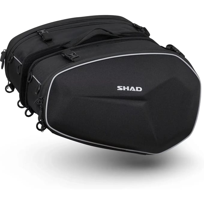 Uitbreidbare motorzadeltas Shad E48 2 un. 1500h UV