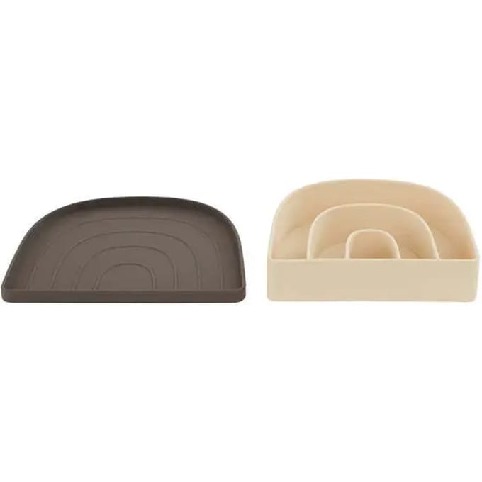 Mini bord en silicone en kom OYOY Living Design