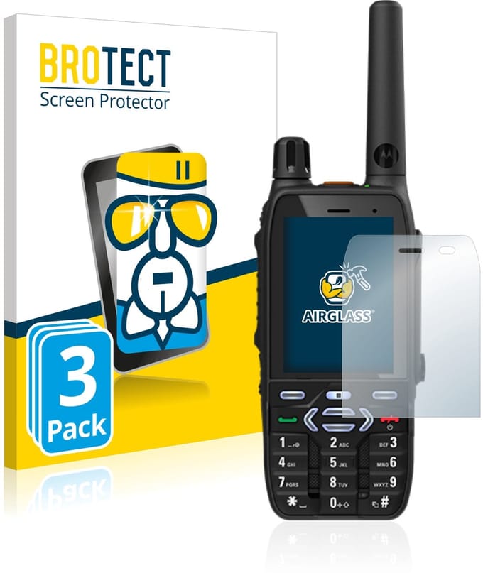 Screenprotector 3 Stuks voor Motorola MXP600 Beschermglas transparant