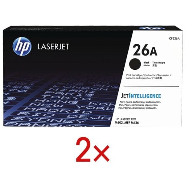 HP 26A - Tonercartridge - Origineel - Standaard Capaciteit - Zwart