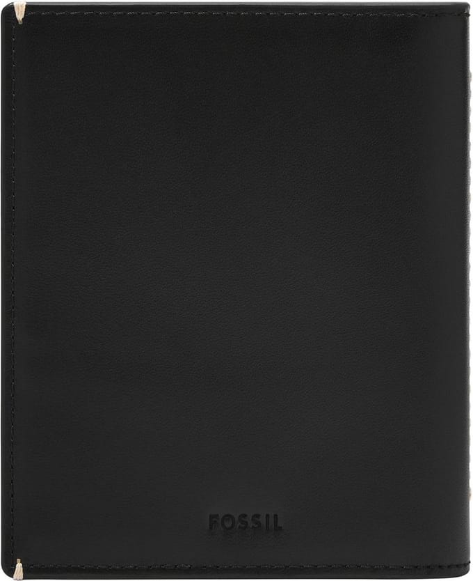 FOSSIL Identiteitskaarthoesje Gift Passport Case Black Zwart