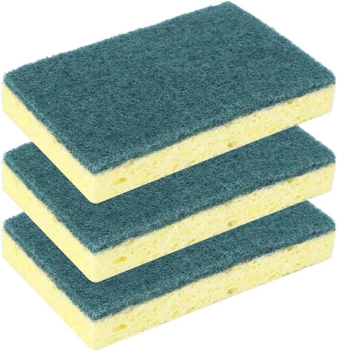 Keuken Spons - Afwas Spons - Potten Schoonmaken - Dubbelzijdig Ontwerp - 3 Stuks - Niet Gespecificeerd