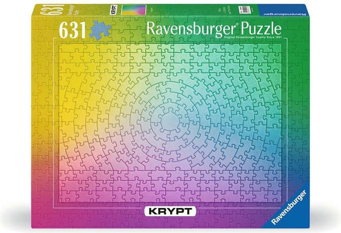 Ravensburger legpuzzel Kryp Gradient 631 stukjes puzzel volwassenen.