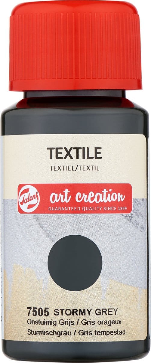 Talens Art Creation Textiel color 50 ml Onstuimig Grijs