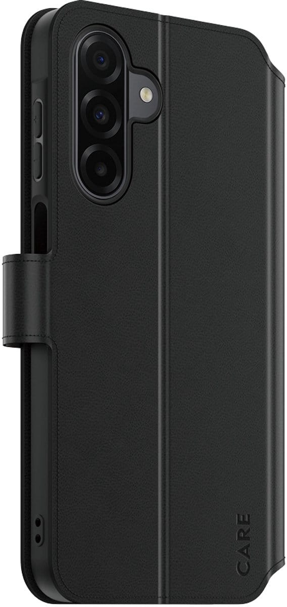 CARE by PanzerGlass Feature Wallet Case w. Kickstand voor de Samsung Galaxy A18 (4G) - Black