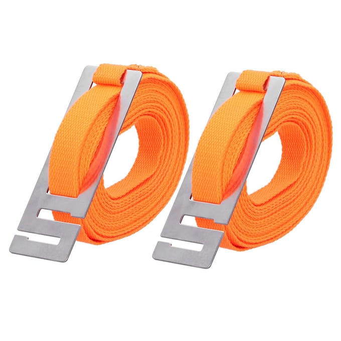 Lot de 2 ceintures de ruche portables à serrage fixe, accessoire d'apiculture, orange orange