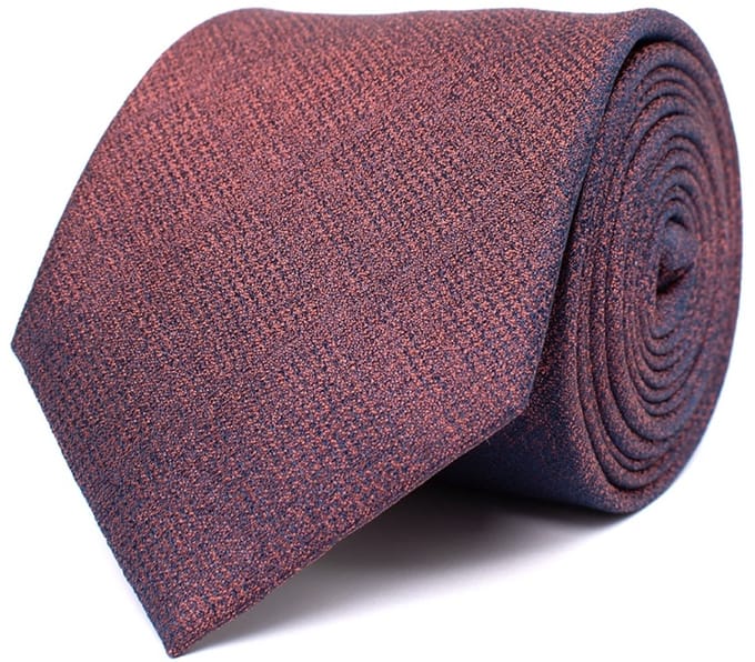 Tresanti DEVONTA Silk tie with melange check Pink (TRTIIE347 - 700)