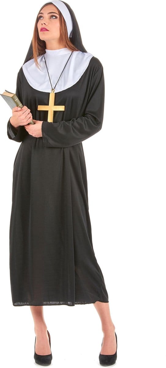 Vegaoo - Religieuze nonnen outfit voor dames