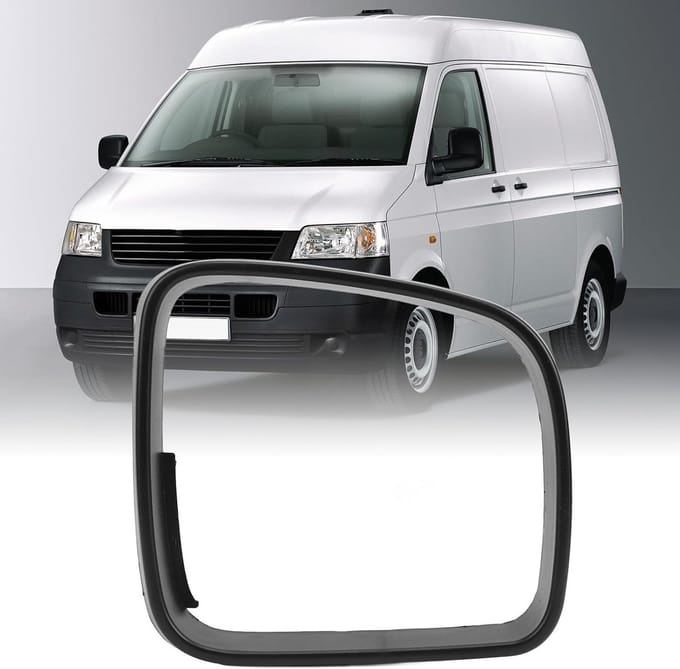 Duurzame spiegelframeafdekking voor T5 Pre Facelift 2003-2009 links - ABS PP, vervangend onderdeel, auto-accessoires