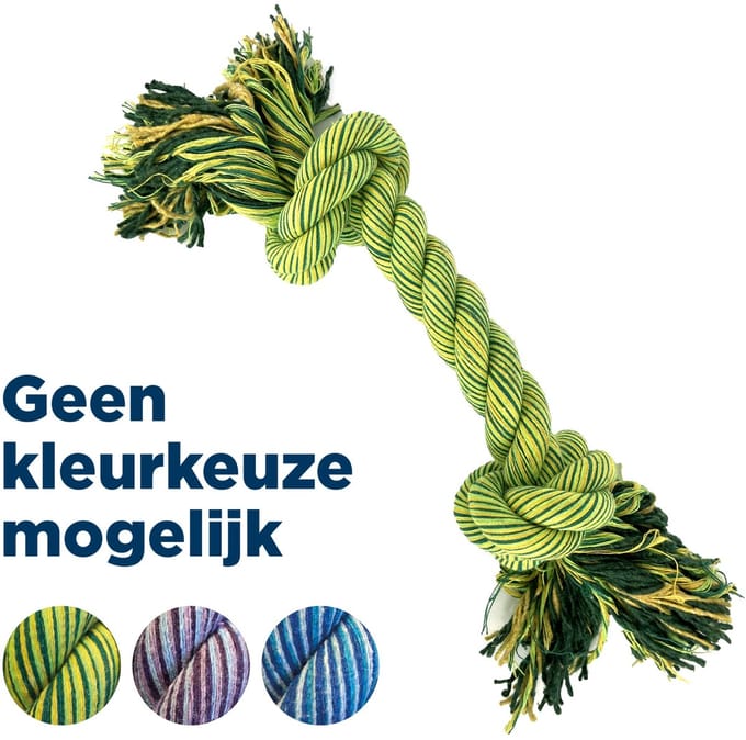 Happy Pet Flossin Fun 2 Knoop - XL 44X9X9 CM