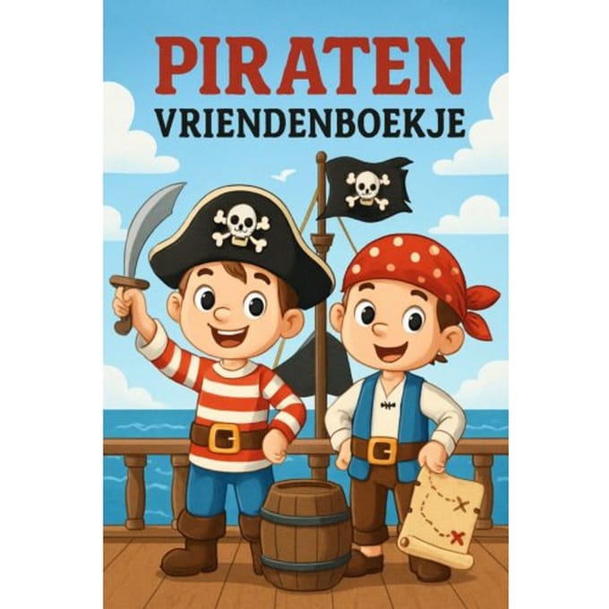Piraten Vriendenboekje - Andries B.V.