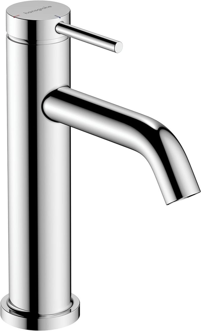 Hansgrohe Tecturis S single-lever basin mixer 110 CoolStart without waste, chrome