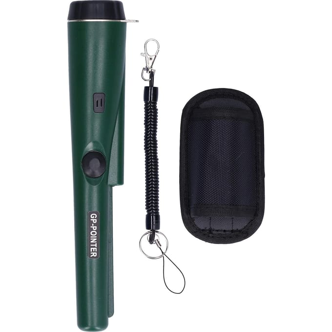 Metaaldetector Professioneel Draagbaar Waterdicht Handheld Metaaldetector met LED Lichtblauw groen