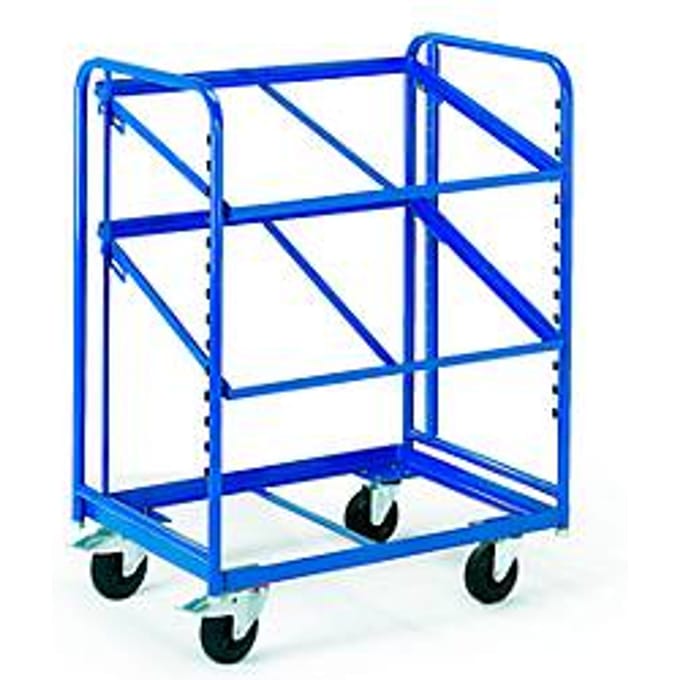 Euro-containerwagen met open frame, 410 x 620 mm