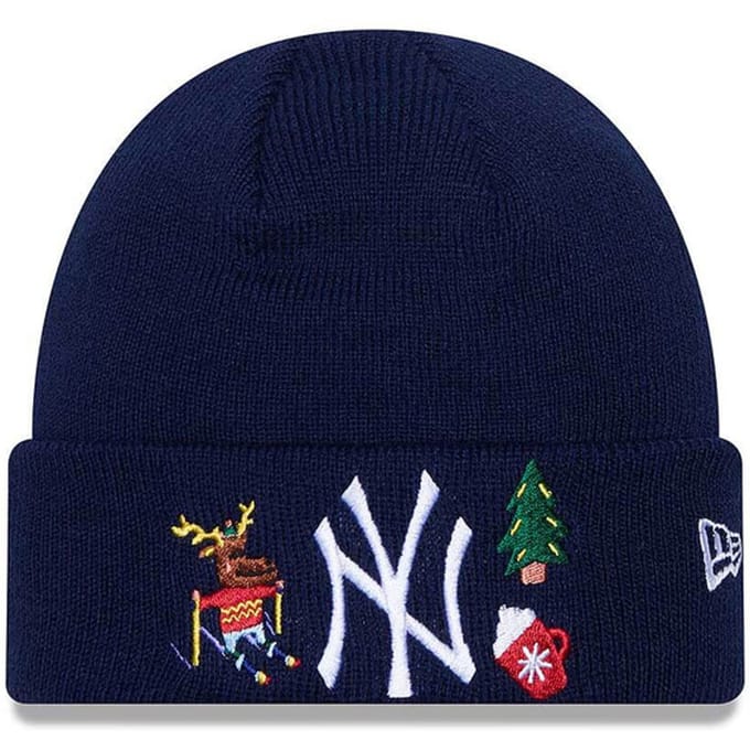 New Era MLB Ny. Yankees Beanie Kids Blauw