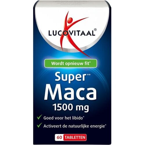 Lucovitaal Maca Super 1500 mg 60 tabletten