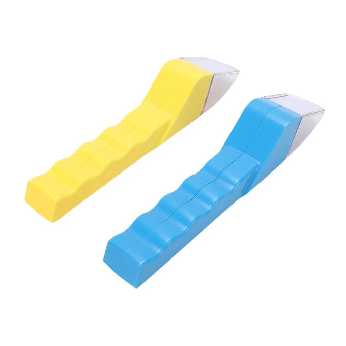2 STUKS Handmatige Bijenvanger met Doorzichtig Kijkvenster Spinnen Grijper Vangtool Blauw Geel Lichaam Witte Sleutel yellow