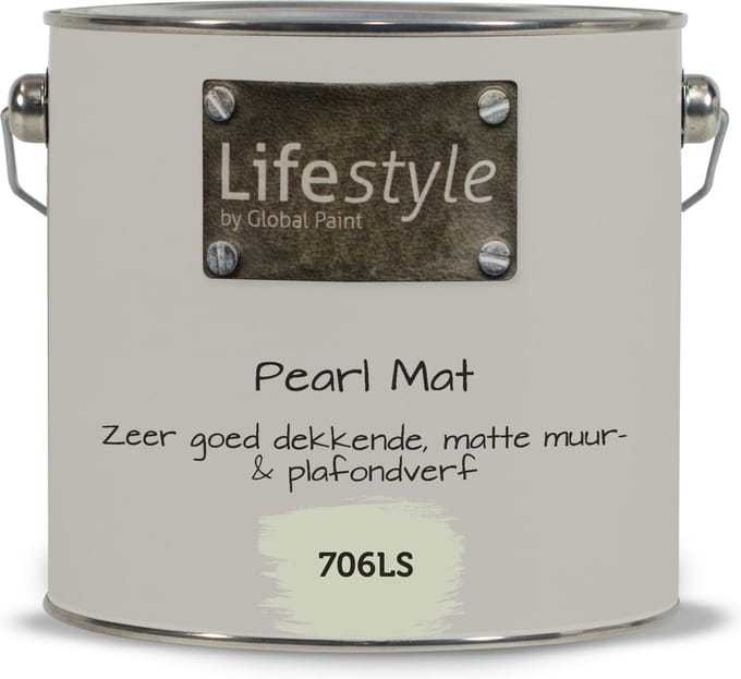 Lifestyle Essentials | Pearl Mat | 706LS | 2,5 liter | Extra reinigbare muurverf