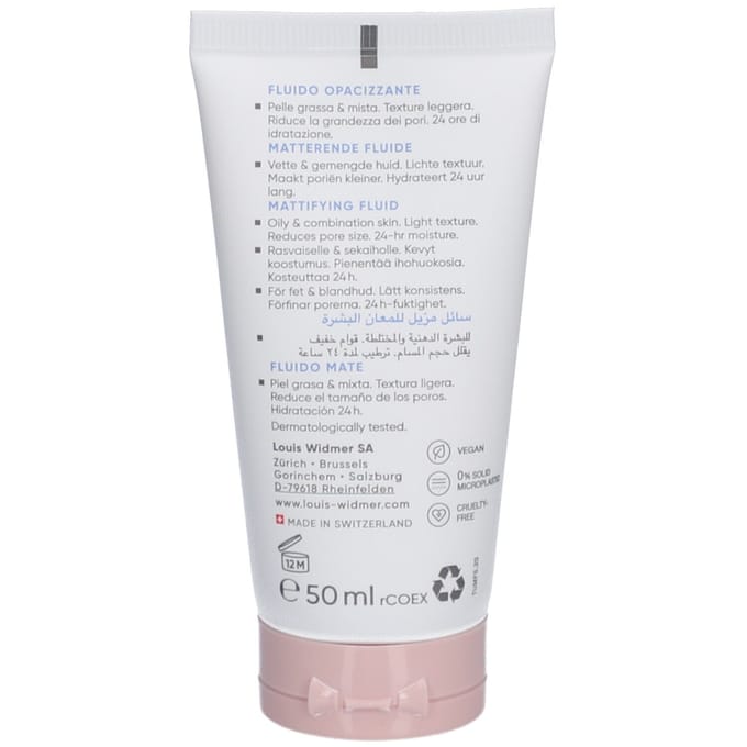Louis Widmer Hydraderm Matterende Fluide Licht Geparfumeerd Crème