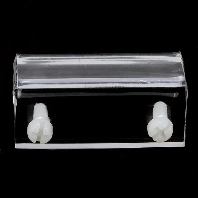 4 stuks glazen deksel acryl klemhouder steunklem accessoire voor aquarium white