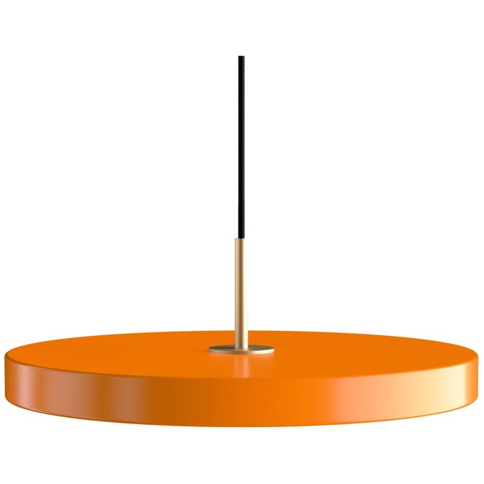 UMAGE LED hanglamp Asteria Medium, oranje/messing, Ø 43 cm