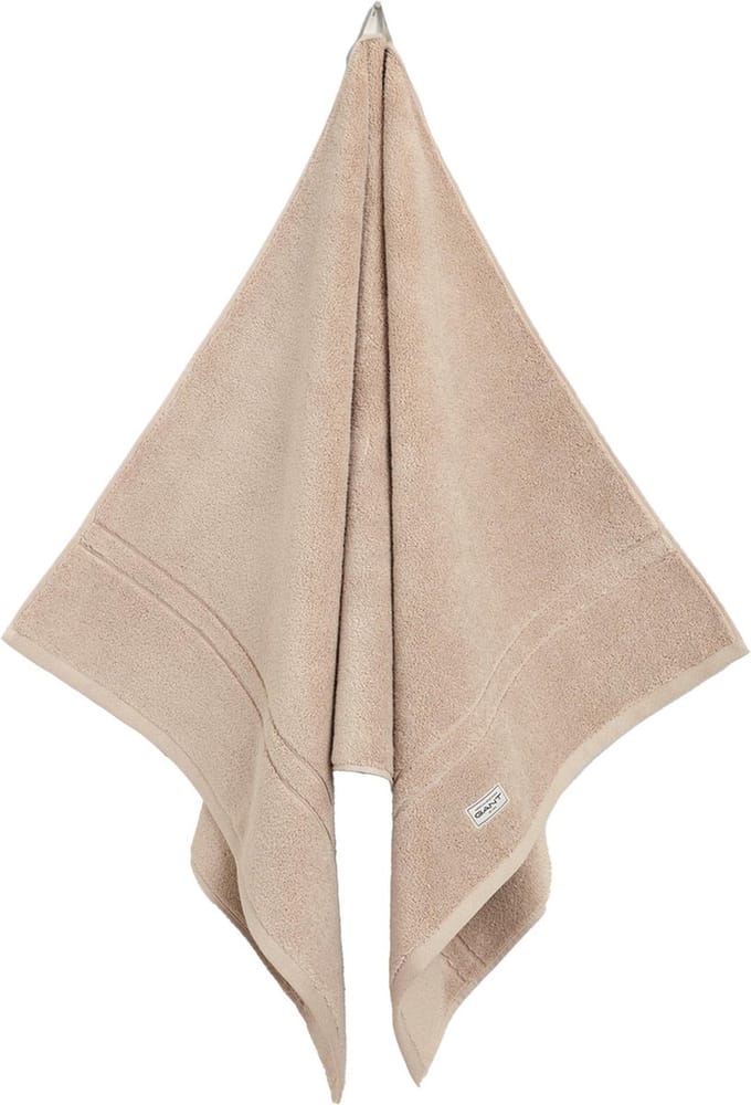 GANT Douche handdoek Premium Towel Een maat, 70x140 Set van 1
