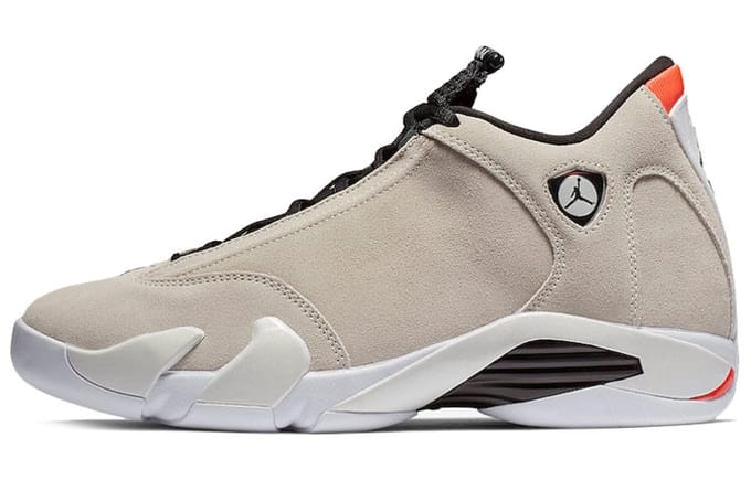 Jordan 14 Retro Desert Sand 487471-021 42.5 gray