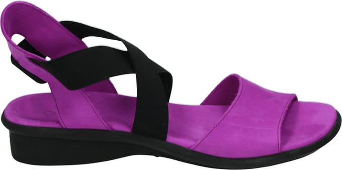 Arche - SATIA - Sandalen met hakDames Sandalen - Kleur: Paars - Maat: 40