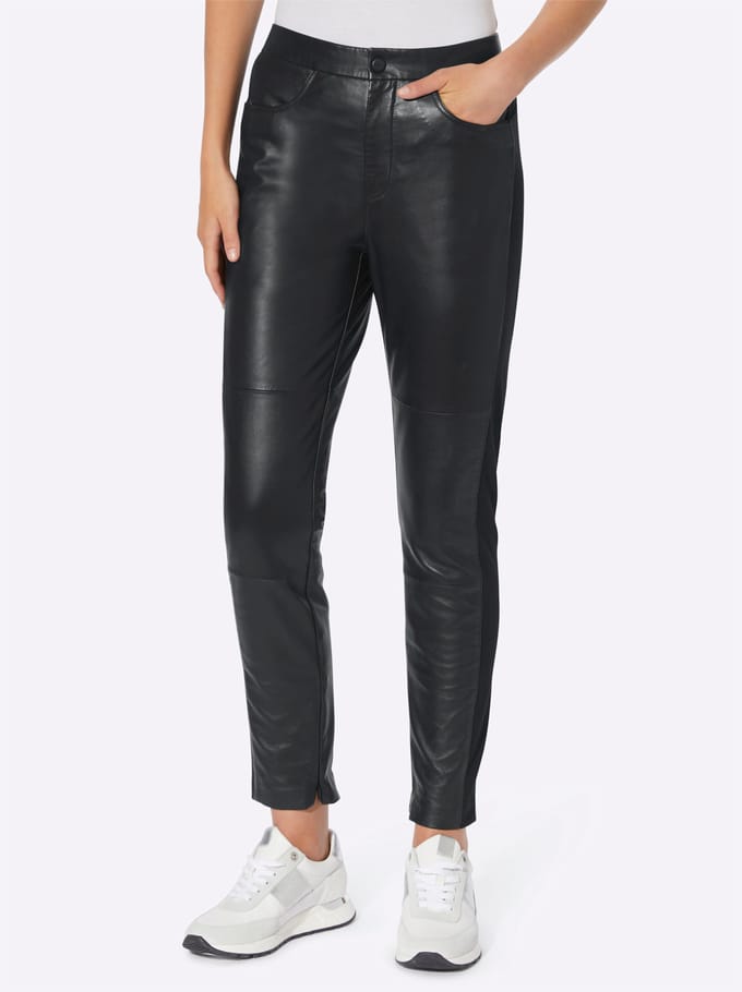 Leren broek