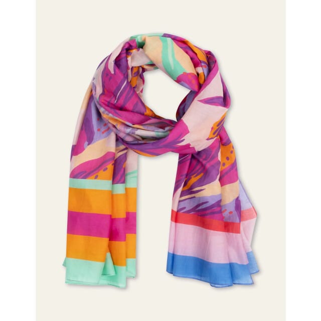 Oilily - Atulip Woven Shawl - Paars - One size