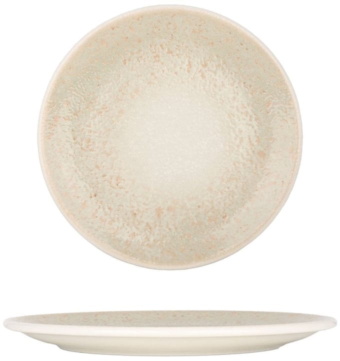 By Bone Dessertbord - Natura - Porselein - 15 cm - set van 6