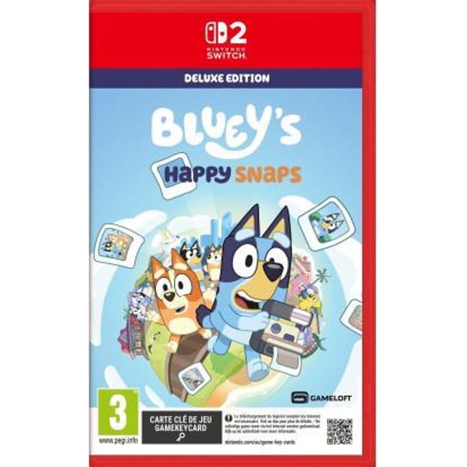 Nintendo Switch 2 Switch 2 Bluey's Happy Snaps - Deluxe Edition Games