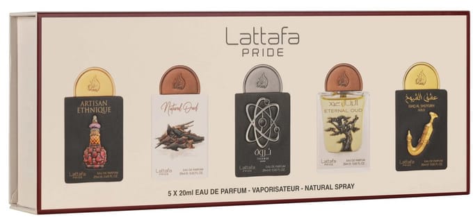 Lattafa Pride Eau De Parfum Discovery Mini Geschenkset - 5 x 20 ml