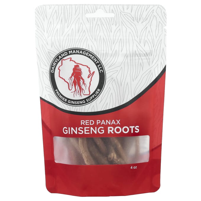 Dairyland Ginseng, Rode Ginsengwortel, 4oz white