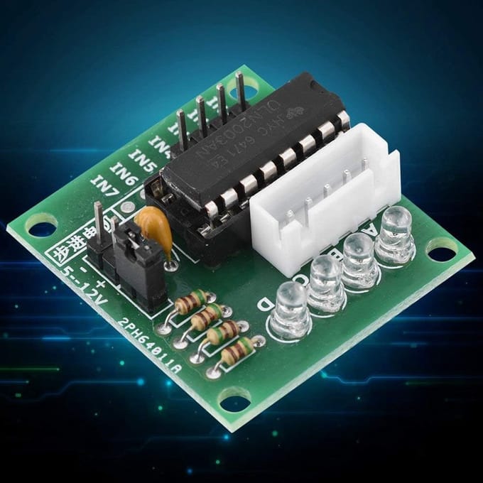 Motor Driver Board - ULN2003 Module - Stepper Motor Control - DC 5V Compatibel - 3.5 cm
