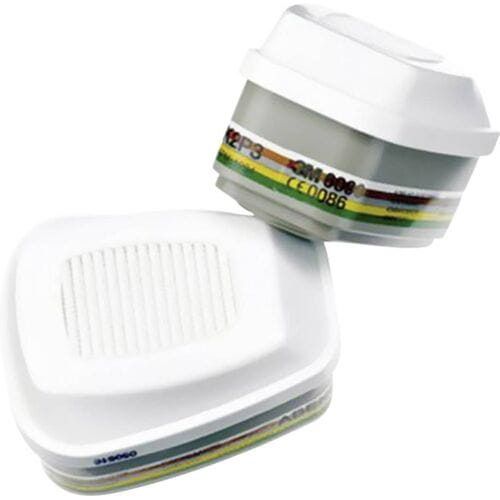 2 stuks 3M 6099 gas- damp- en stoffilter A2B2E2K2P3