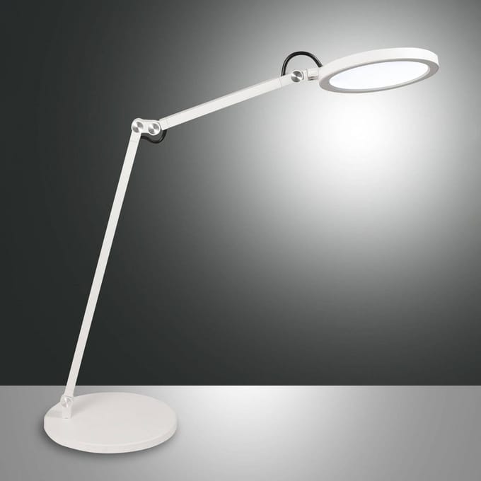 REGINA LED tafellamp, 2 geïntegreerde touchdimmers, 1135 lumen, 2700-5000 Kelvin, wit