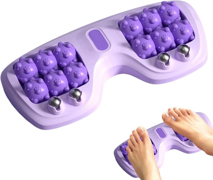 Voet Roller Massager - Voet Stimulator - Spierherstel Bevorderen - Ergonomisch Ontwerp - 29 x 15 x 4 cm