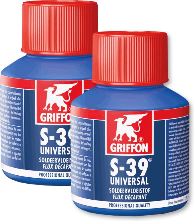 Griffon Soldeervloeistof S39 80 - 2 stuks