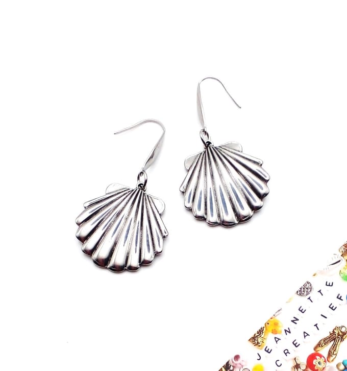 Jeannette-Creatief® - Beach - Schelp Oorbellen - Oorbellen