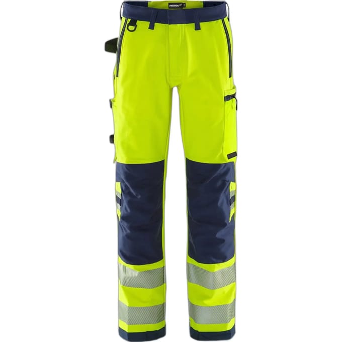 Hoogzichtbare werkbroek klasse 2 Fristads Green 2645 GSTP